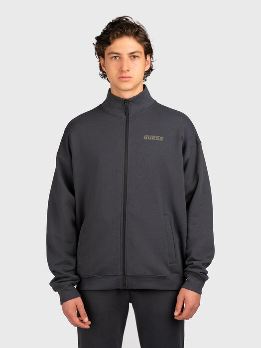 Sweatshirt with zip