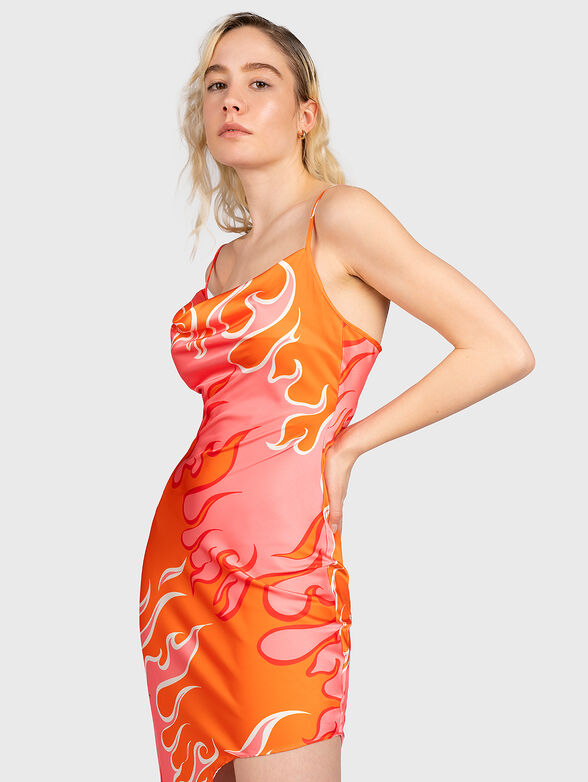 AULORA dress with contrasting elements - 3