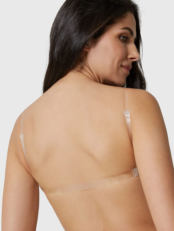 NEW JUSTIN beige bra with removable straps - 3