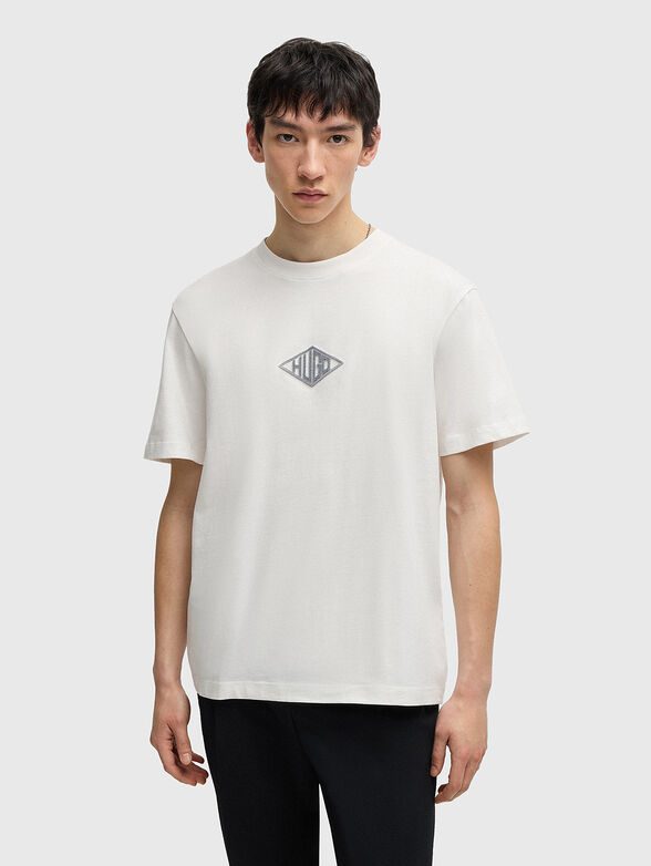 DARUNU T-shirt with accented back - 1