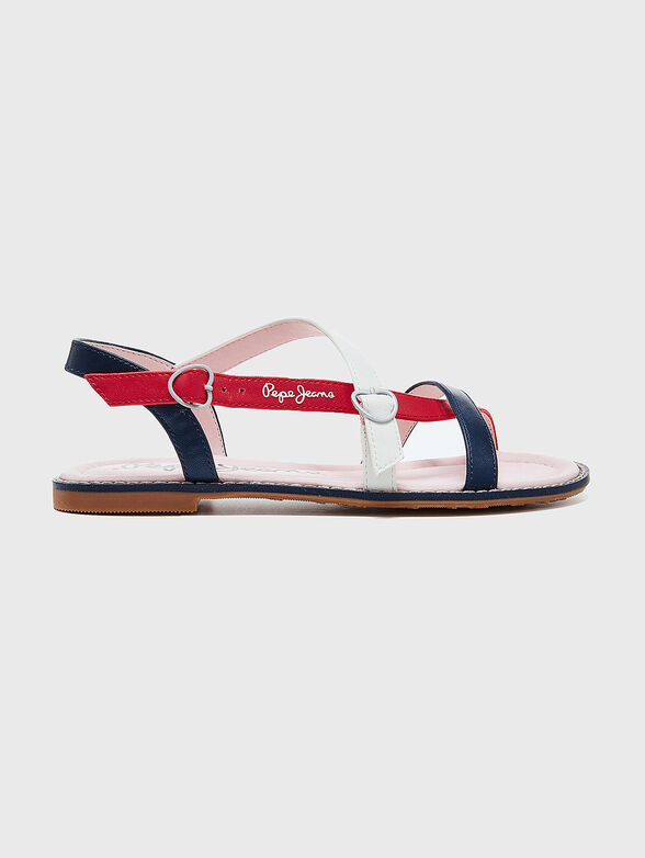 ELSA BRITT Multistrap sandals - 1