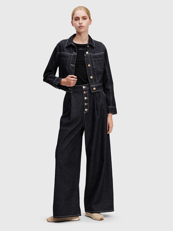 Short denim jacket  - 1