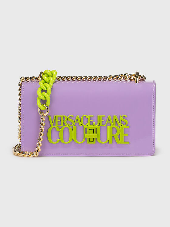 Purple bag with contrasting logo lettering - 1
