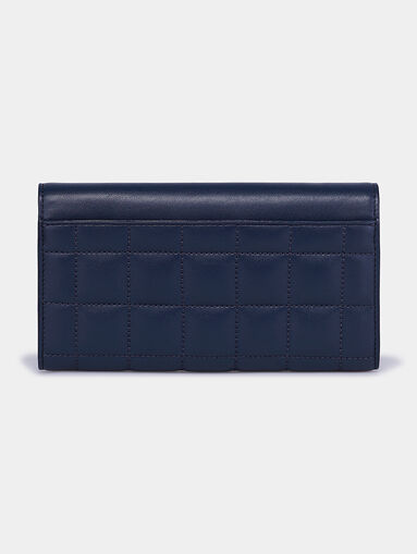 Wallet with quilted effect and logo - 3