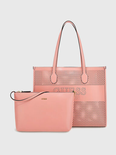 KATEY black bag with laser perforation - 3