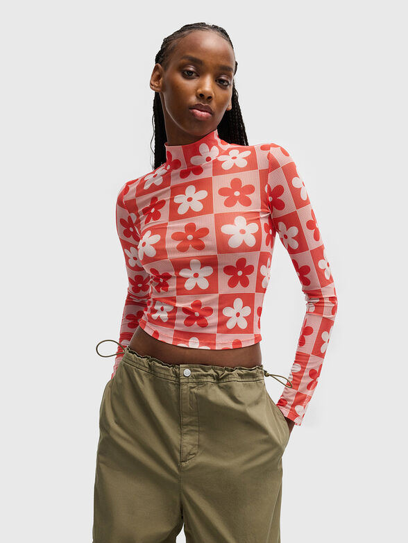 DASORI blouse with floral print - 1