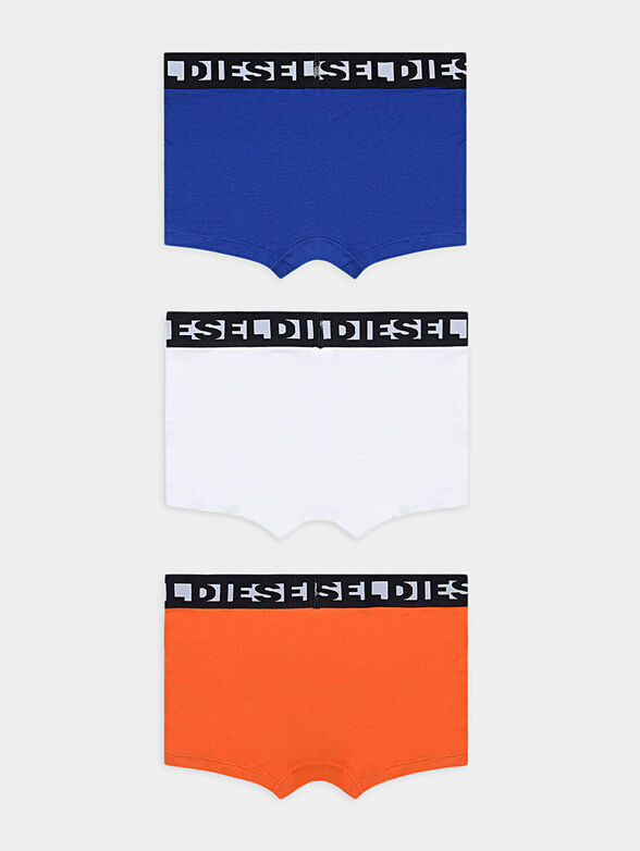 Set of three boxers with logo inscription - 2