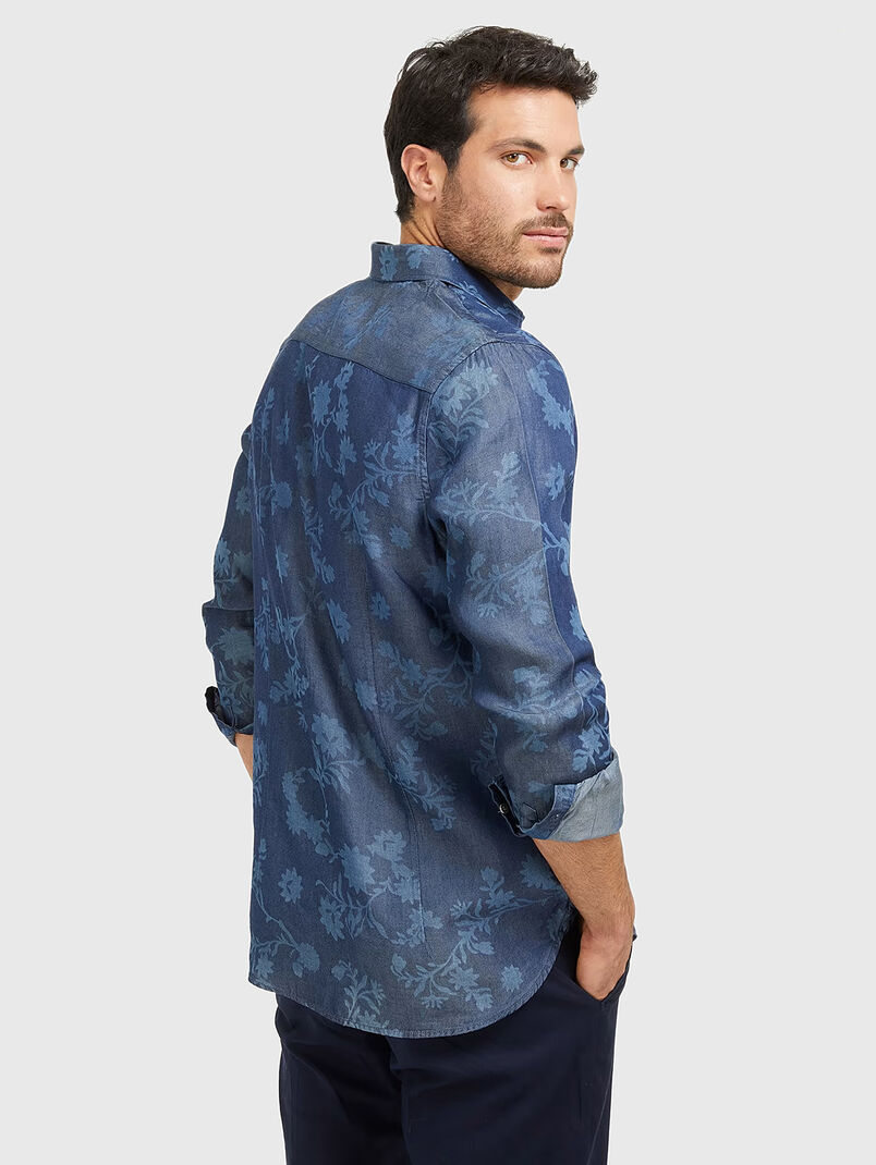 Floral print shirt - 3