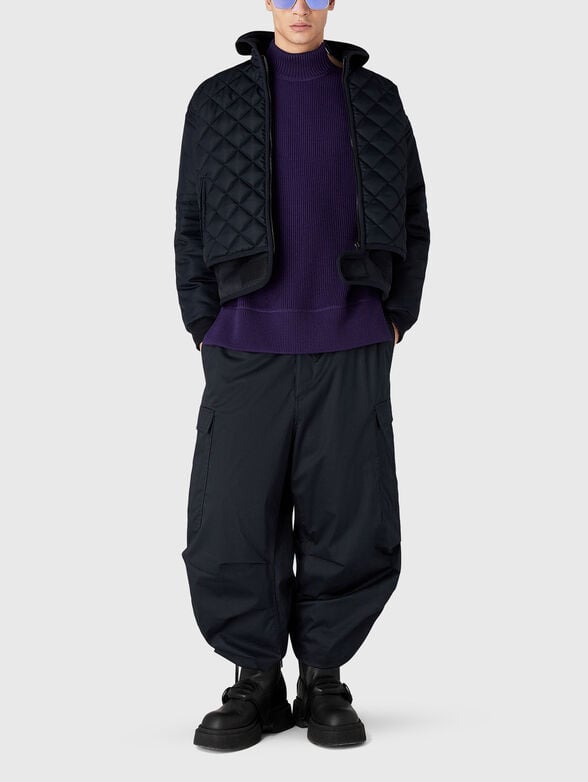 Transition jacket with quilted effect - 2