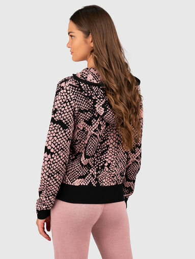 Hooded zip cardigan  - 3