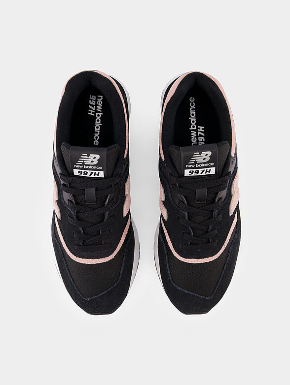 997H sports shoes with pink accents - 5