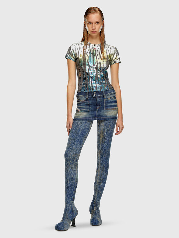 T-UNCUTIE-LONG-FOIL T-shirt - 2