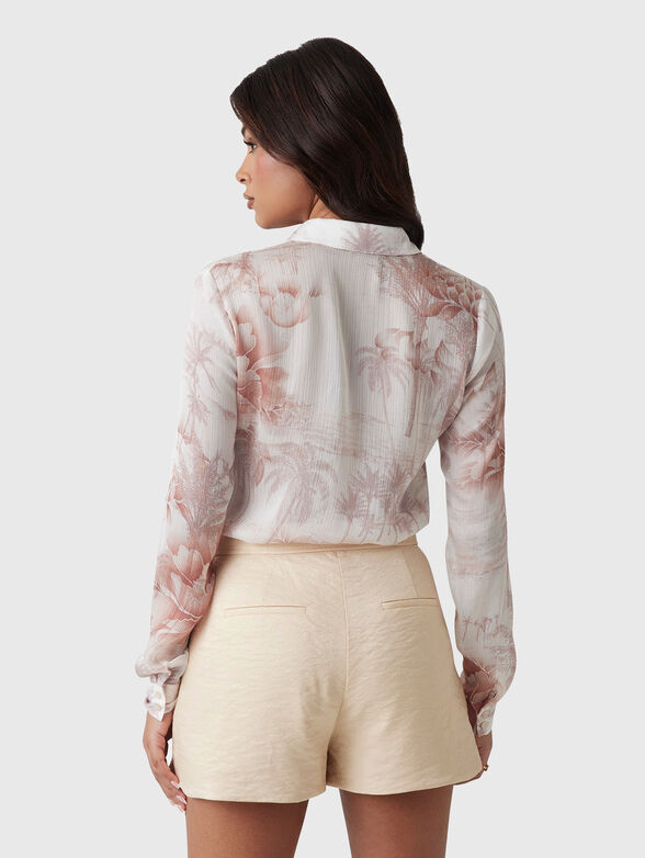 CLOUIS shirt with floral accents - 2