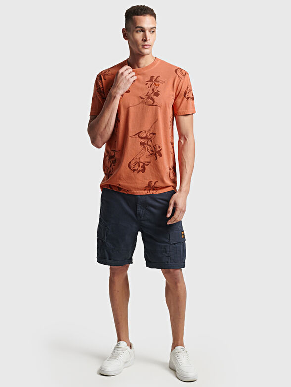 VINTAGE OD T-shirt with contrast print - 2