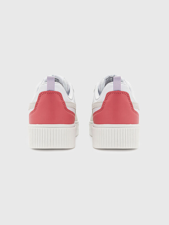 AMBER white sports shoes - 2
