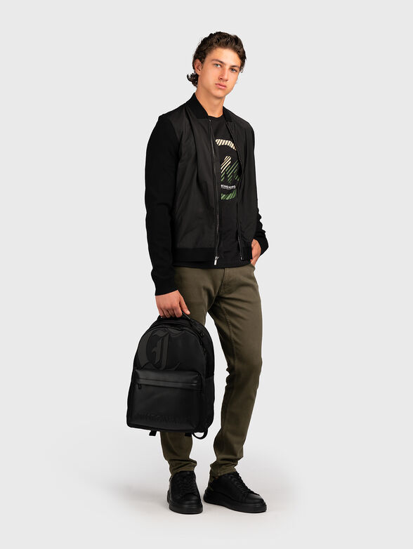 Sweatshirt in contrasting textures - 2