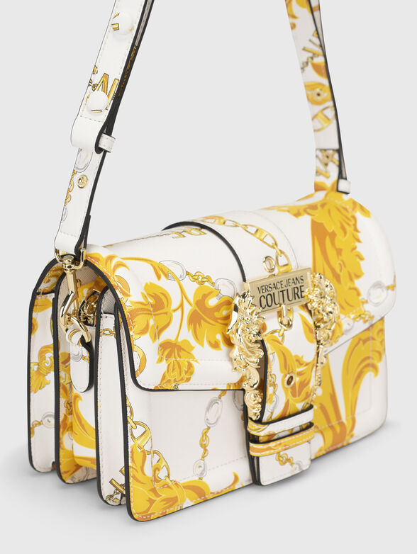 COUTURE printed crossbody bag  - 6