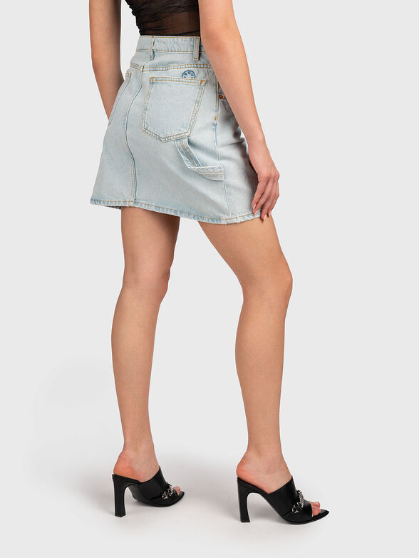 GAMI-B mini denim skirt - 2