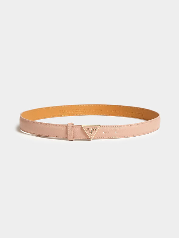 ALEXIE belt with triangle logo buckle - 2