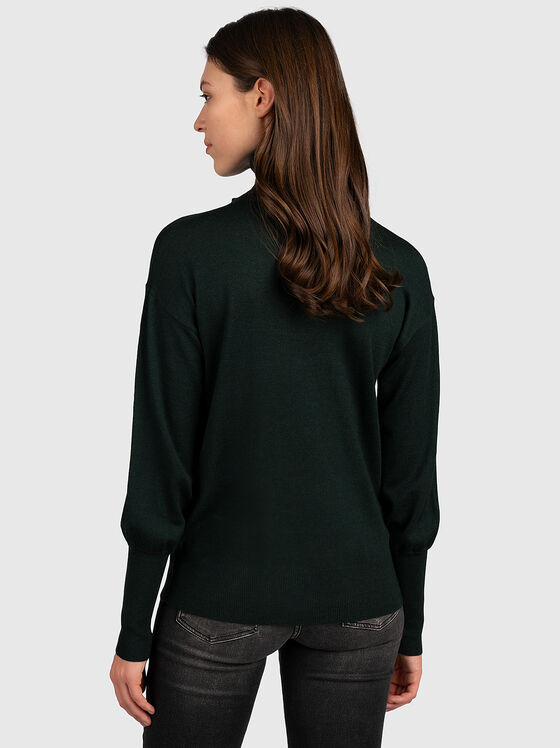 Sweater with logo embroideries - 2