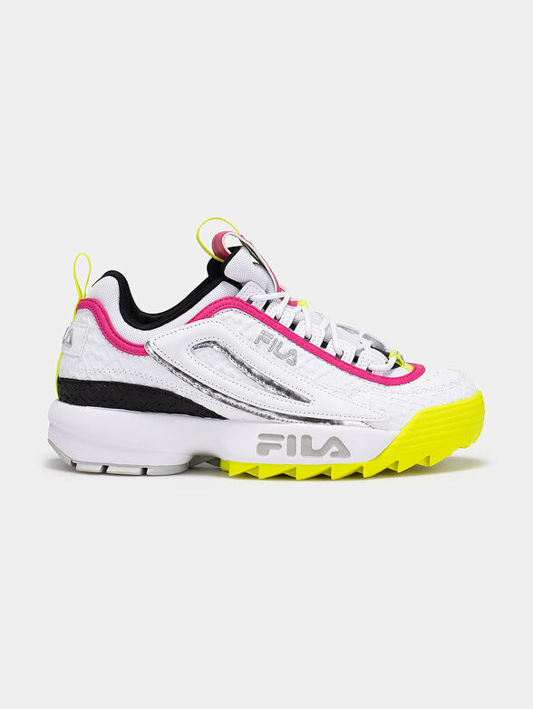 DISRUPTOR black sneakers with colorful accents  - 1