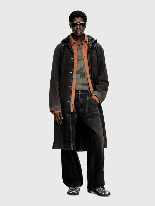 D-ZETA L.30 straight jeans with worn effect - 4