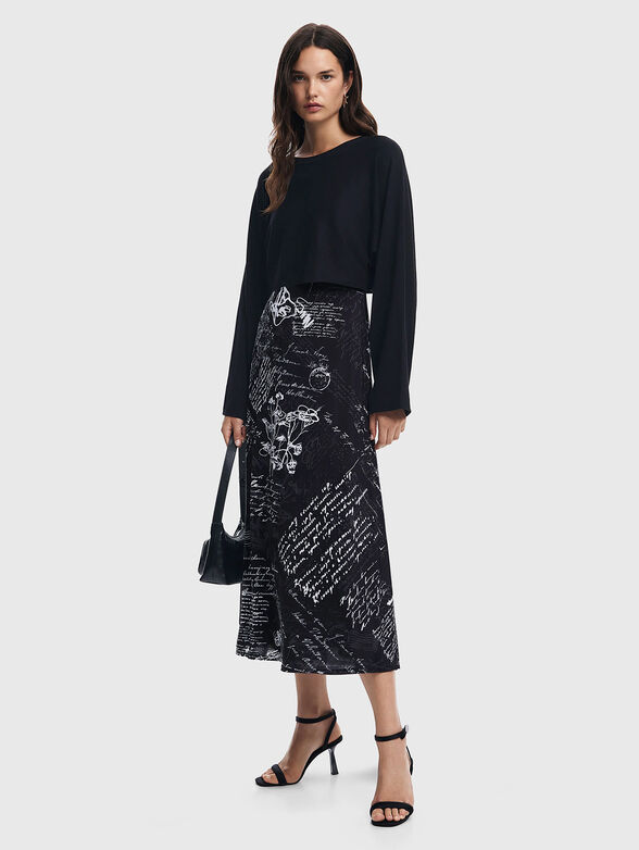 LETTERS two-piece dress - 1
