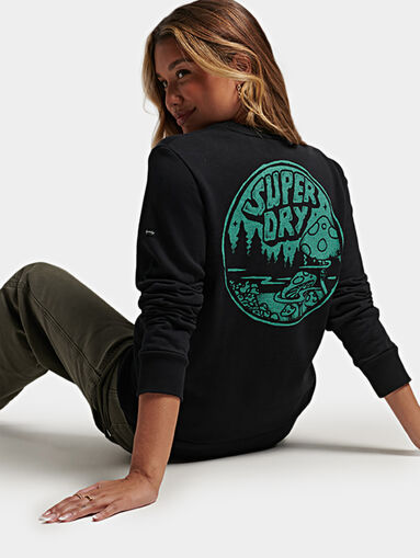 INTO THE WOODS black sweatshirt - 3