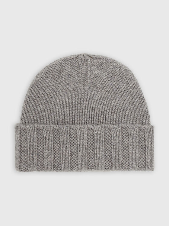 Cashmere beanie hat - 1