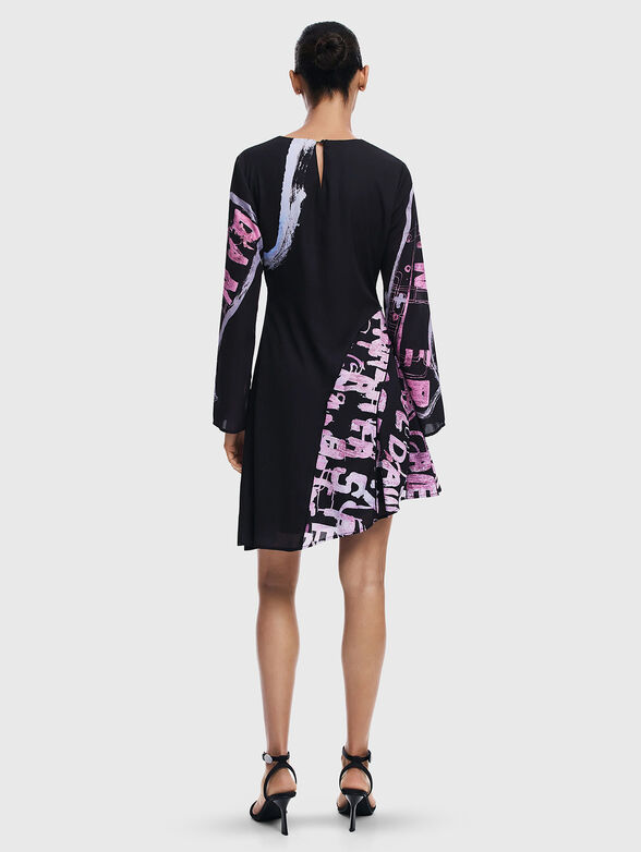 DANGERBLACK dress with accent print - 1