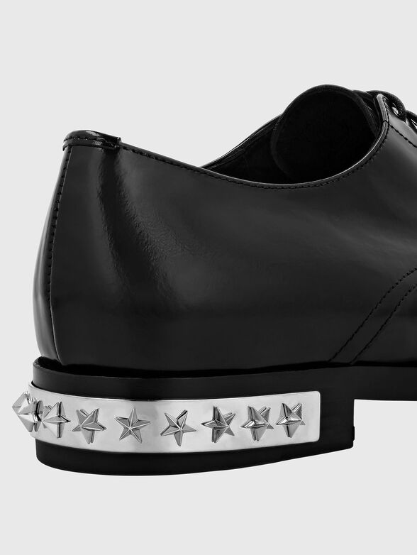STARS derby shoes with accent heel - 2