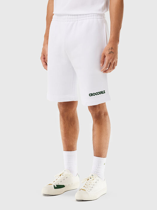 White sports shorts
