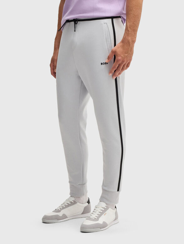 Sports trousers with logo detail - 1