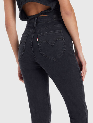 High waist skinny jeans - 4
