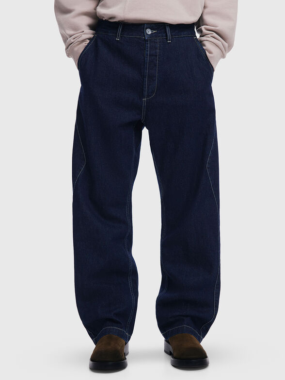 Wide-leg jeans - 0