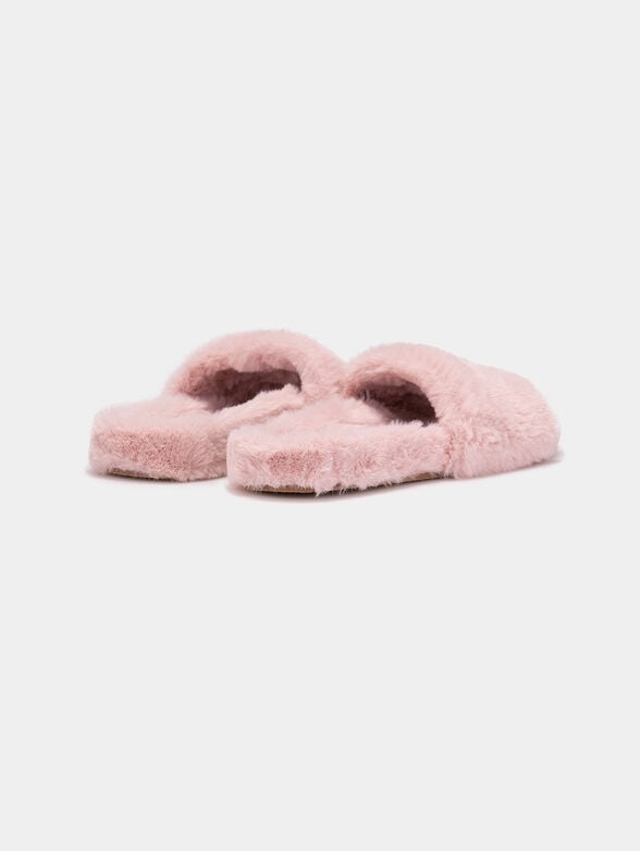 Black slippers SOFT 157 with logo - 3