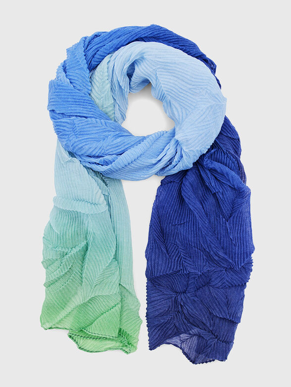 Scarf with ombre effect - 1