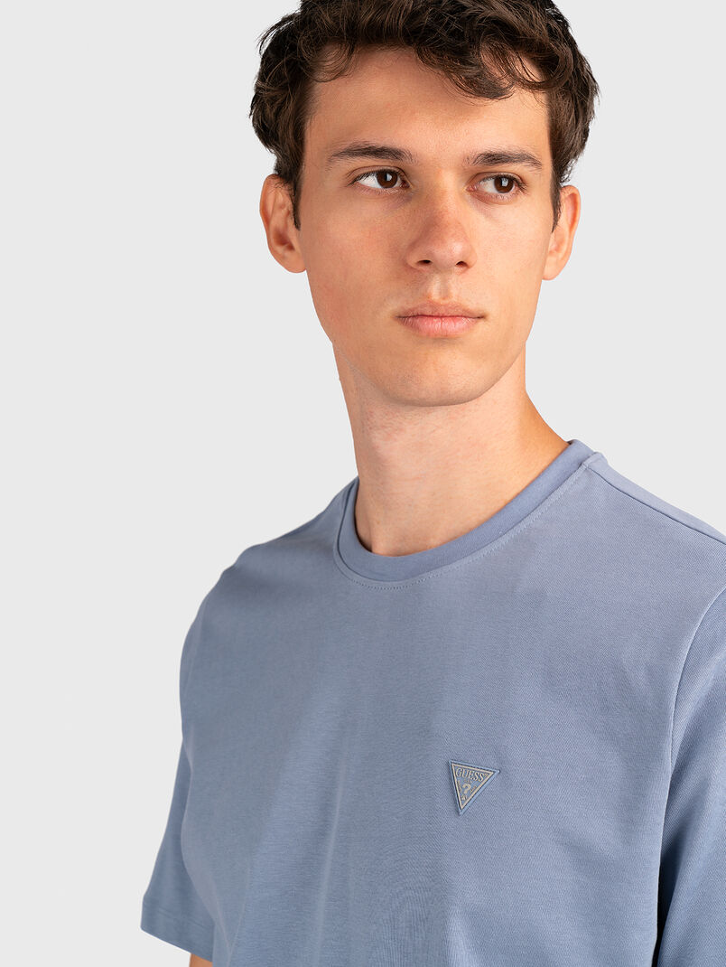 Rond neck black T-shirt - 3