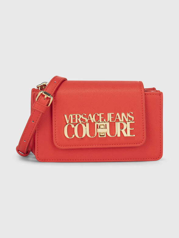 Golden logo-accent bag  - 1