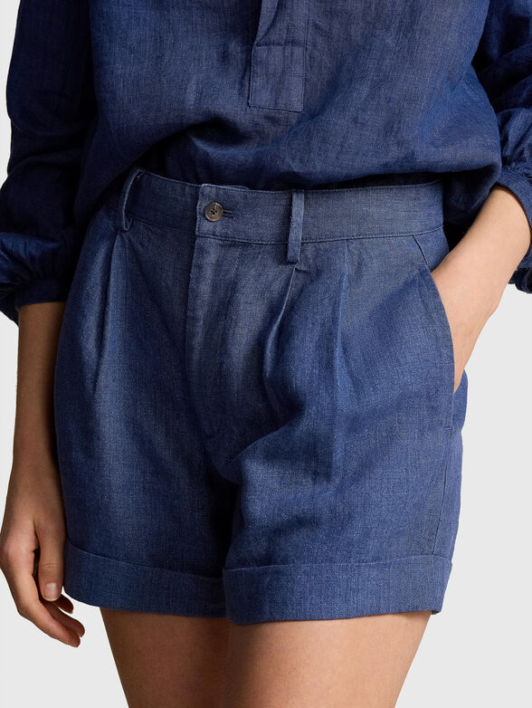Linen shorts - 2