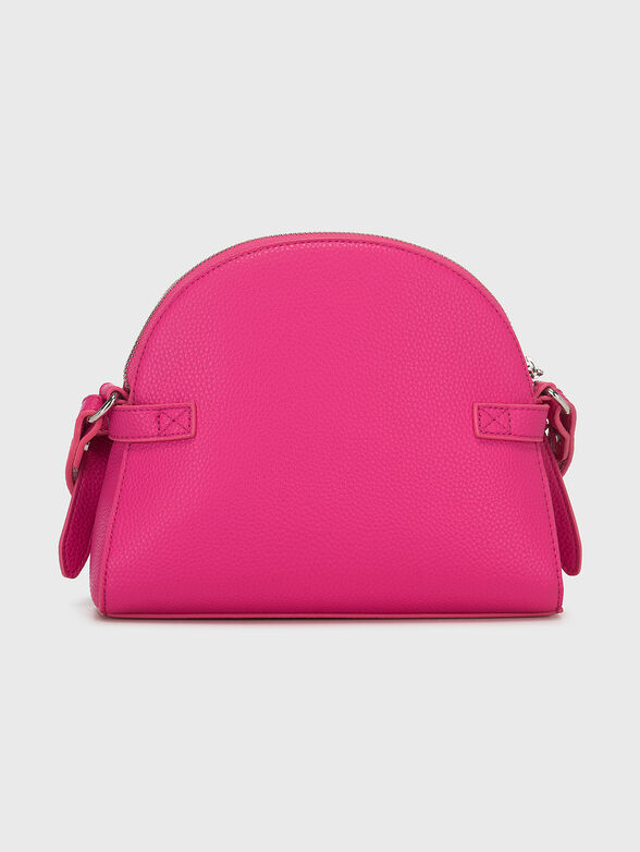 Black crossbody bag with logo element - 4