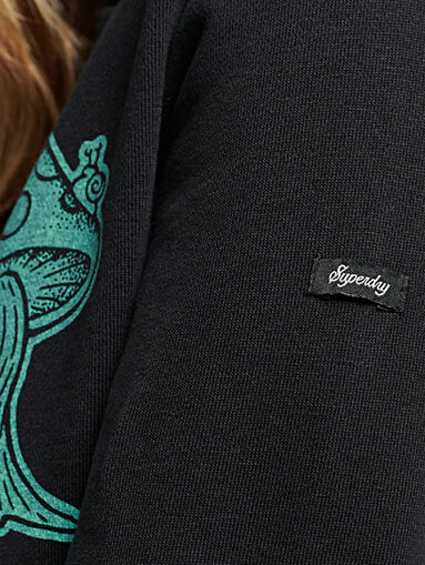 INTO THE WOODS black sweatshirt - 4