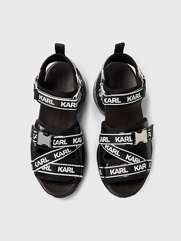 VENTURA Sandals with branded straps - 2
