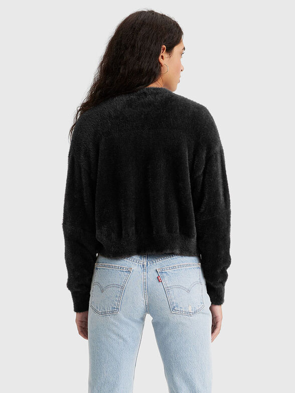 Black cardigan with buttons  - 2