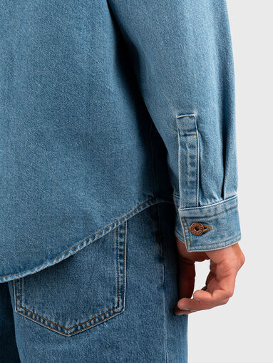 EBOLT denim Shirt - 5