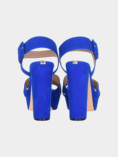 LYLAH sandals in blue - 4