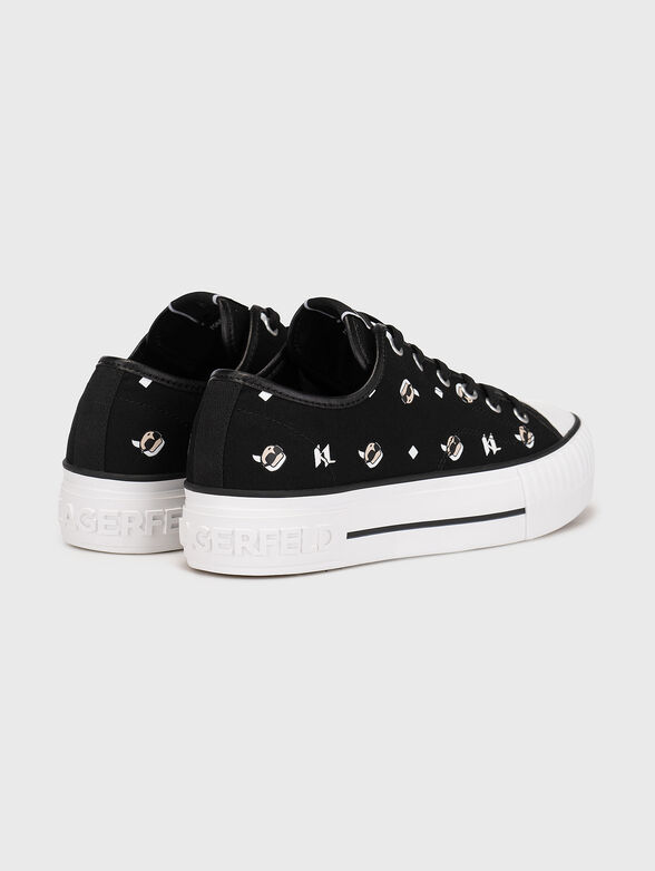 Sports shoes KAMPUS MAX with monogram logo print - 3