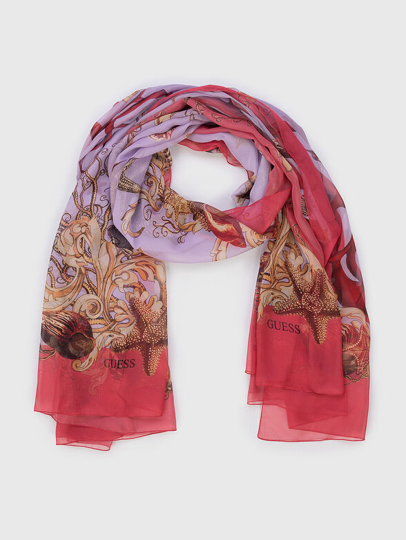 Scarf with print - 1