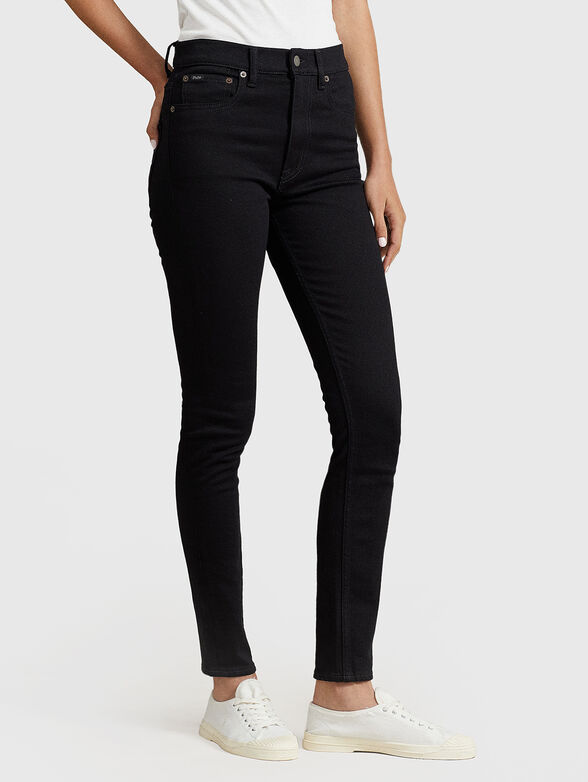 Skinny jeans with high waist - 0