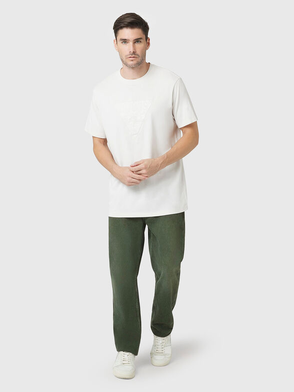 T-shirt with logo embroidery - 2